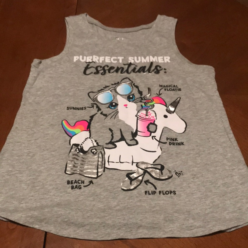 Girls Justice Perfect Essential Tank Top
